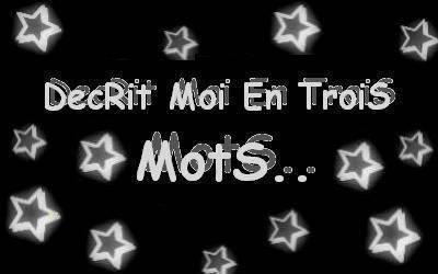 Decrit moi ...